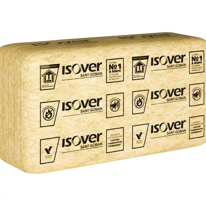 Утеплитель Isover Каркас-П34 60х610х1170